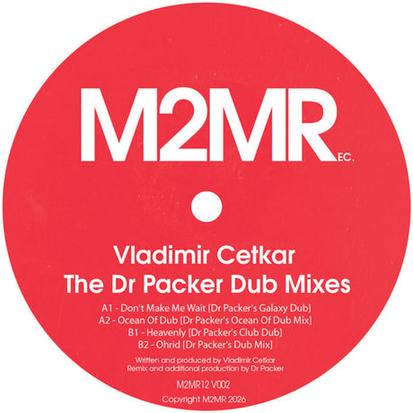the album cover for Vladimir Cetkar - Dr Packer Dub Mixes