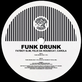 the album cover for Fatboy Slim - Funk Drunk