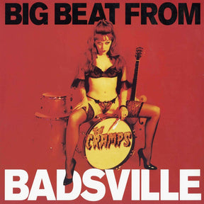 the album cover for Cramps - Big Beat From Badsville - 180gm White Vinyl [Colored Vinyl]