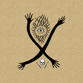 the album cover for Swans - Newly Sentient Being (Live)
