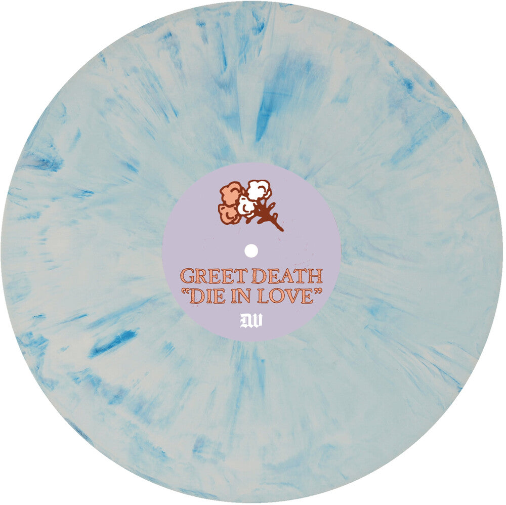 the album cover for Greet Death - Die In Love [Colored Vinyl]