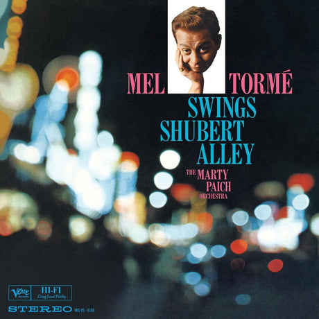 the album cover for Mel Torme - Swings Shubert Alley (Verve Vault Series) [180 Gram]