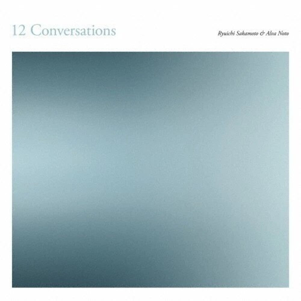 the album cover for Ryuichi Sakamoto  / Alva Noto - 12 Conversation - Limited Edition [Limited Edition] (Jpn)