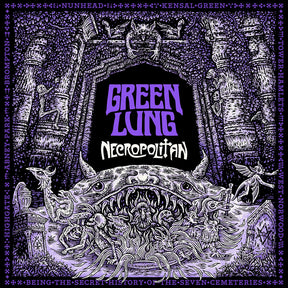 the album cover for Green Lung - Necropolitan (Jewl)