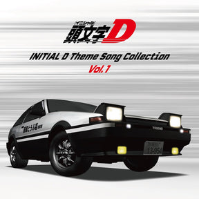 the album cover for Initial D Theme Songs Collection Vol. 1 / Various - Initial D Theme Songs Collection Vol. 1 / Various