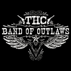 the album cover for Texas Hippie Coalition - Band Of Outlaws