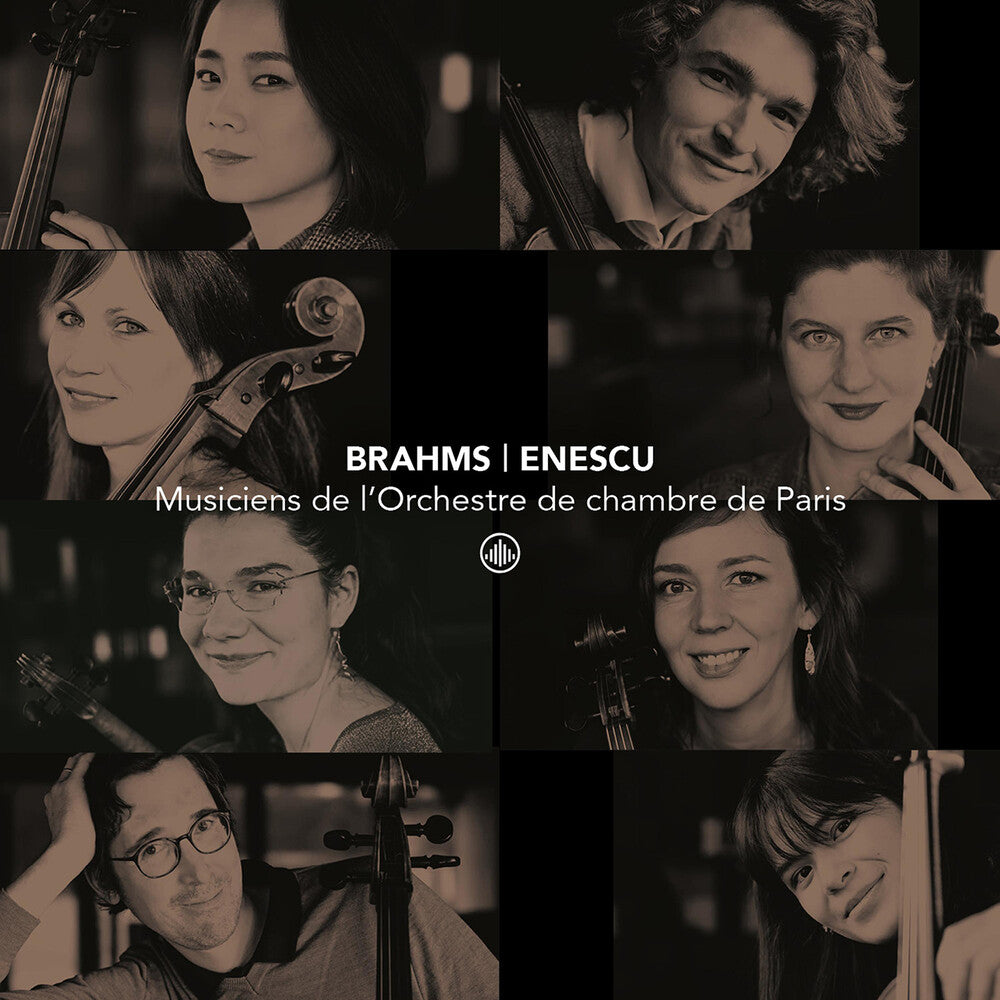 the album cover for Musiciens De L'orchestre De Chambre De Paris - Brahms