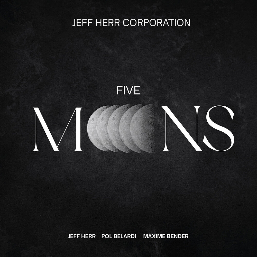 the album cover for Jeff Herr - Five Moons