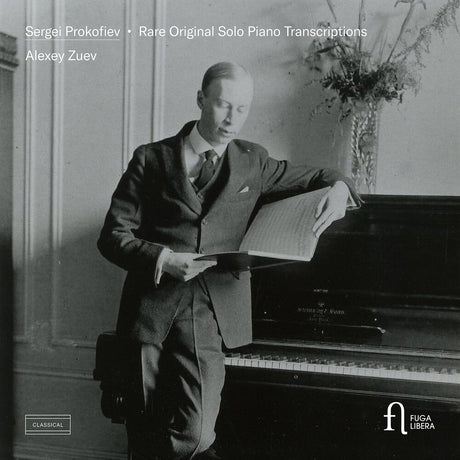 the album cover for Alexey Zuev - Prokofiev: Rare Original Solo Pno Transcriptions