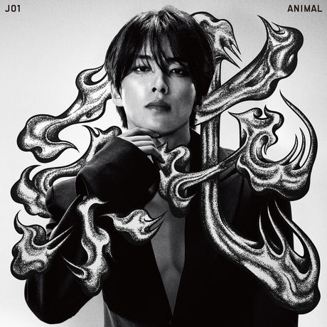 the album cover for JO1 - ANIMAL [Member Solo Jacket Ver Junki]