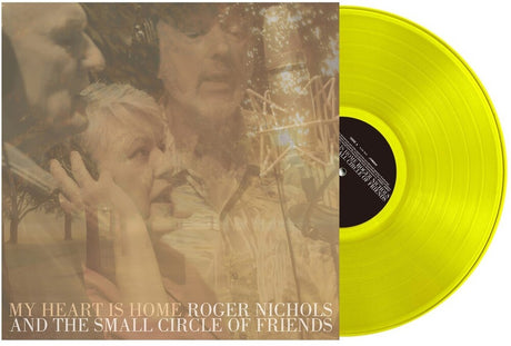 the album cover for Roger Nichols - My Heart Is Home [Colored Vinyl] [Clear Vinyl]