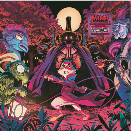the album cover for Mina The Hollower - O.S.T. (Colv) (Purp) (Spla) - Mina The Hollower - O.S.T. [Colored Vinyl] (Purp) (Spla)