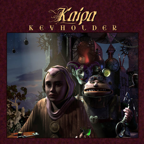 the album cover for Kaipa - Keyholder [Colored Vinyl] (Red) (Slv)