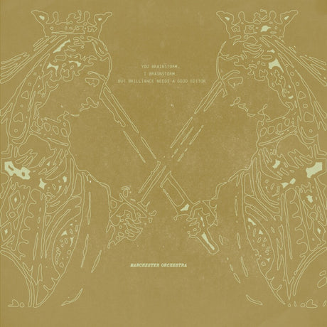 the album cover for Manchester Orchestra - You Brainstorm, I Brainstorm [Colored Vinyl] (Aniv) [Reissue]