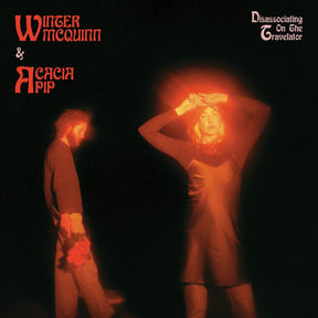 the album cover for Winter Mcquinn  / Acacia Pip - Disassociating On The Travelator - Pink/Mag/White