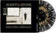 the album cover for Rosetta Stone - Executing Nostalgia [Black/Gold/White Splatter]