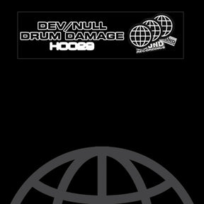 the album cover for Dev / Null - Drum Damage (Ep)