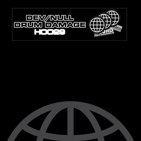 the album cover for Dev / Null - Drum Damage (Ep)