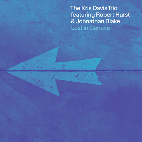 the album cover for Kris Davis  Trio - Lost In Geneva