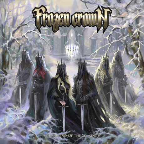the album cover for Frozen Crown - The Legend of the Six Kings