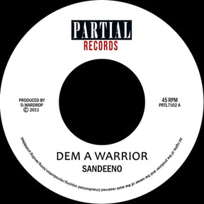 the album cover for Sandeeno - Dem a Warrior