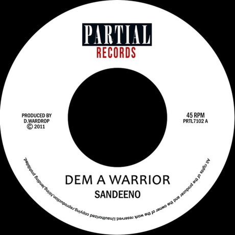 the album cover for Sandeeno - Dem a Warrior