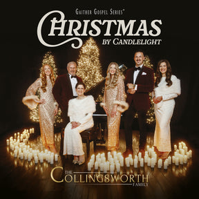 the album cover for Collingsworth Family - Christmas By Candlelight