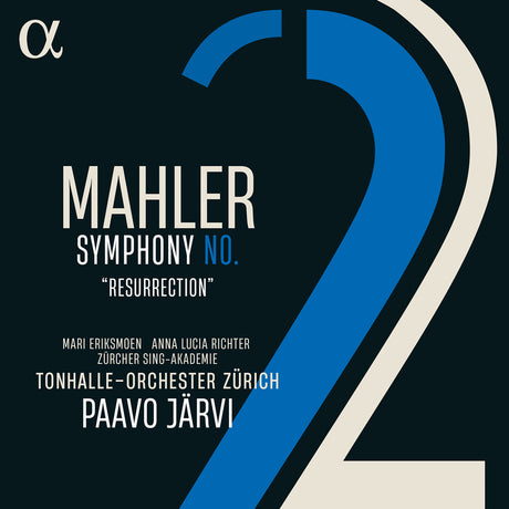 the album cover for Mari Eriksmoen - Mahler: Sym No. 2 Resurrection