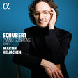the album cover for Martin Helmchen - Schubert: Pno Sons Vol. 2