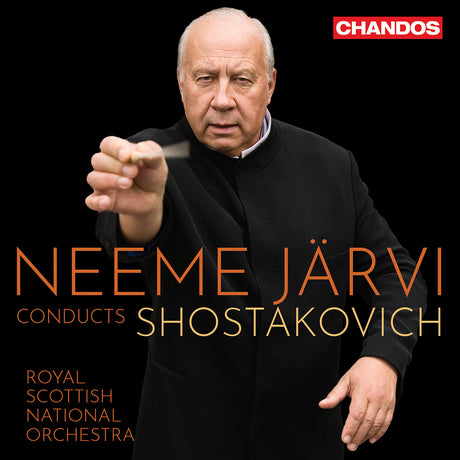 the album cover for Royal Scottish National Orchestra - Neeme Jarvi Conducts Shostakovich