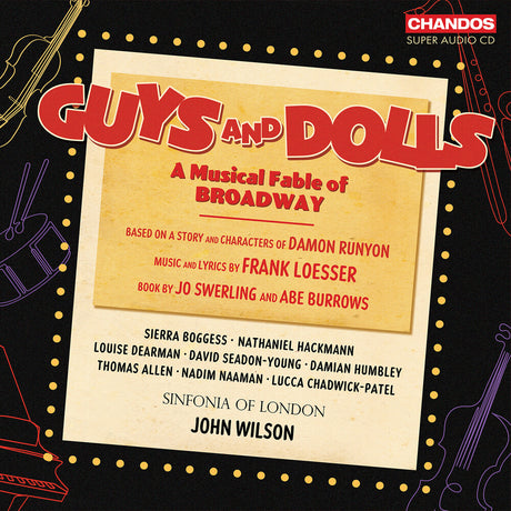 the album cover for Sierra Boggess - Guys & Dolls