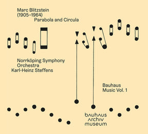 the album cover for Aleksander Nohr - Marc Blitzstein: Parabola & Circula