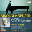 the album cover for Frank Dupree - Nikolai Kapustin: Complete Pno Cons