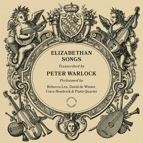the album cover for Rebecca Lea - Peter Warlock: Elizabethan Songs