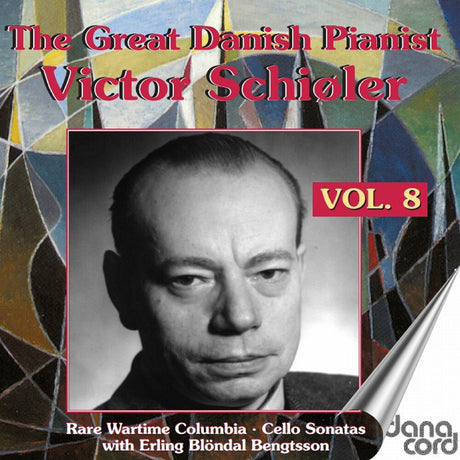 the album cover for Erling Bengtsson  Blondal - Great Danish Pianist Victor Schioler Vol. 8