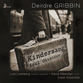 the album cover for Lore Lixenberg - Gribbin: Kindersang; Soul Outsider