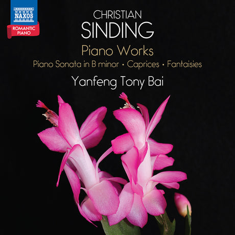 the album cover for Yvnfeng Bai  Tony - Sinding: Pno Works