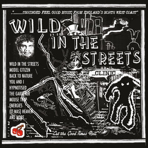the album cover for Clinic - Wild In The Streets