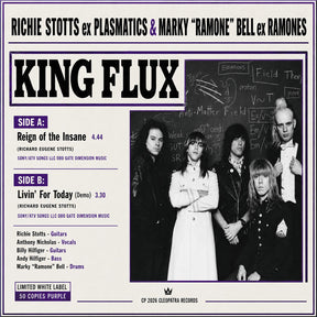 the album cover for King Flux - Reign of the Insane [Signed - Purple]