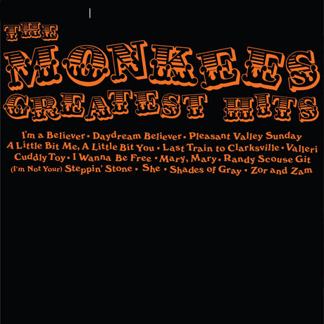 the album cover for Monkees - Greatest Hits [Colored Vinyl] [Limited Edition] (Org)