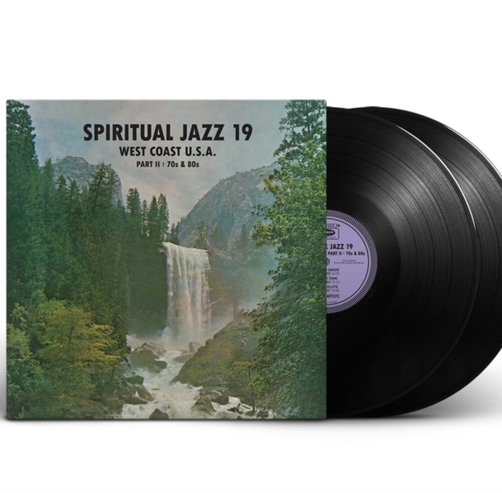 the album cover for Spiritual Jazz 19 - West Coast 2: 70s & 80s / Var - Spiritual Jazz 19 - West Coast 2: 70s & 80s / Var