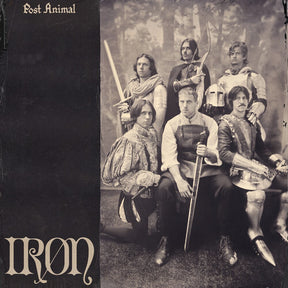 the album cover for Post Animal - Iron
