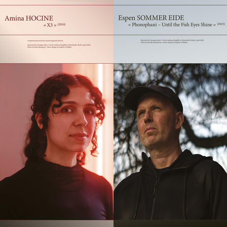 the album cover for Amina Hocine - X3 / Phonophani - Unit The Fish Eyes Shine