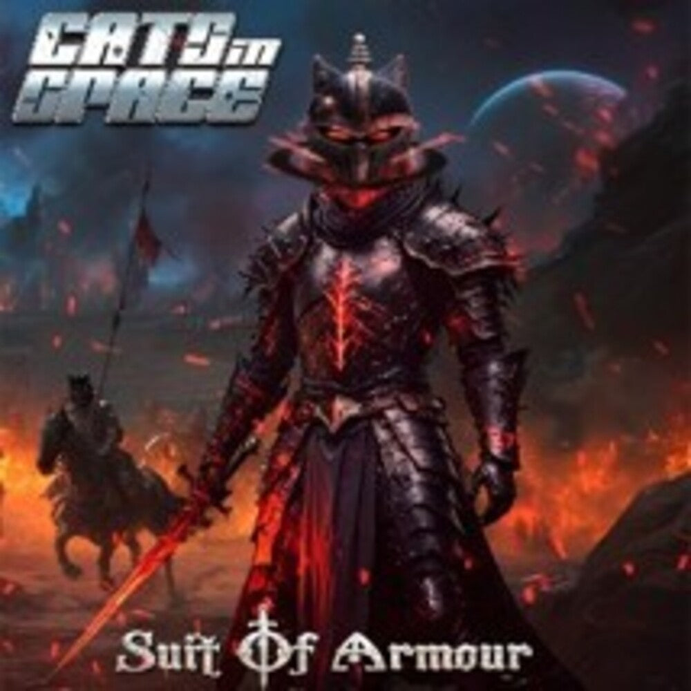the album cover for Cats in Space - Suit Of Armour