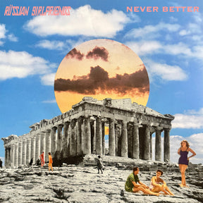 the album cover for Russian Girlfriends - Never Better