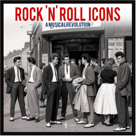 the album cover for Rock 'n' Roll Icons: A Musical Revolution / Var - Rock 'n' Roll Icons: A Musical Revolution / Var
