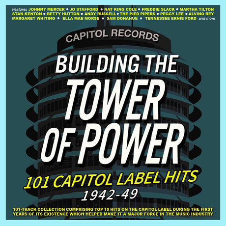 the album cover for Building The Tower Of Power: 101 Capitol / Various - Building The Tower Of Power: 101 Capitol / Various
