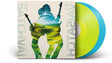 the album cover for Joe Satriani and Steve Vai - The Sea of Emotion [Transparent Neon Yellow & Turquoise]