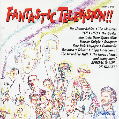 the album cover for Fantastic Television / Various - Fantastic Television / Various