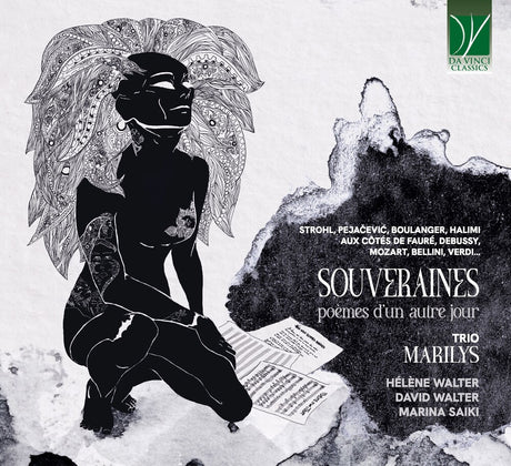 the album cover for Trio Marilys ( Walter, Helene & David / Marin ) - Souveraines: Po Mes D'Un Autre Jour